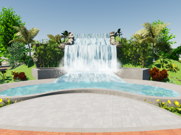 Cascada ornamental