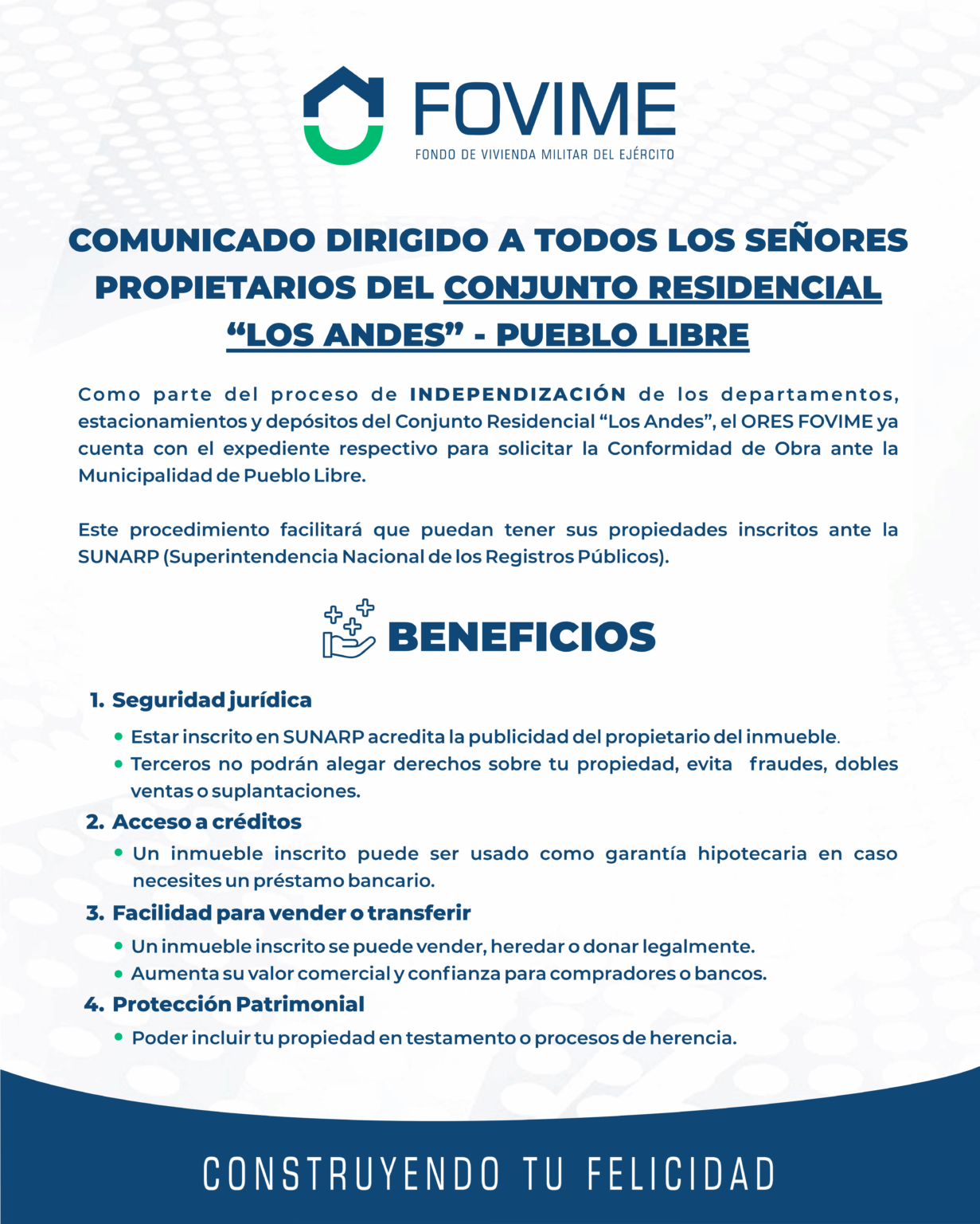 COMUNICADO 1